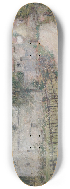 Theodore Robinson - The Old Mill (Vieux Moulin) 8.25 inch art skate deck