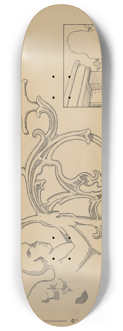 Thomas Byrne - Cast Iron Urn Holder 8.25 inch art skate deck