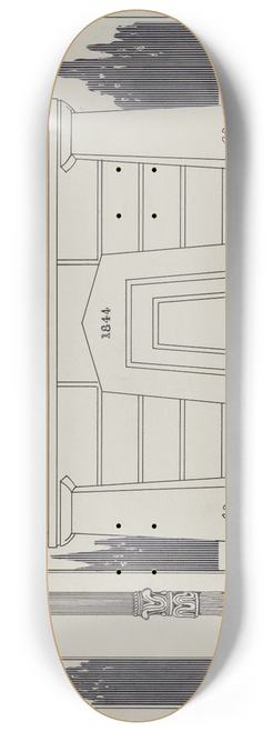 Thomas Byrne - Iron Tomb 8.25 inch art skate deck