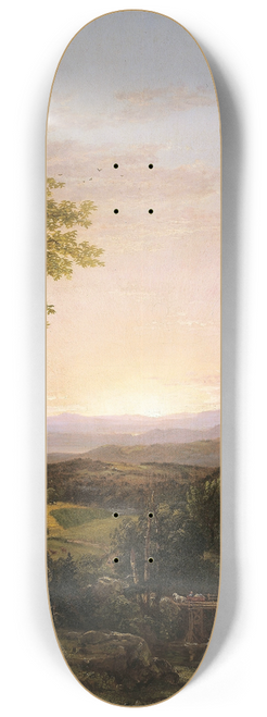 Thomas Cole - New England Scenery 8.25 inch art skate deck