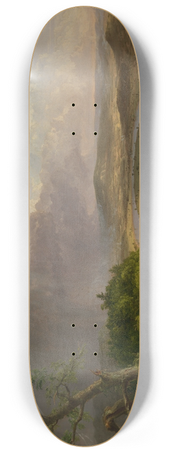Thomas Cole - View from Mount Holyoke, Northampton, Massachusetts, after a ThunderstormThe Oxbow 8.25 inch art skate deck