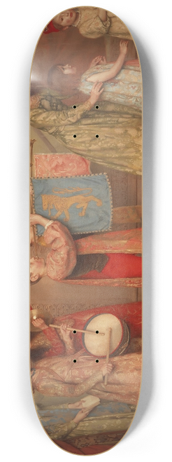 Thomas Cooper Gotch - A Pageant of Childhood 8.25 inch art skate deck