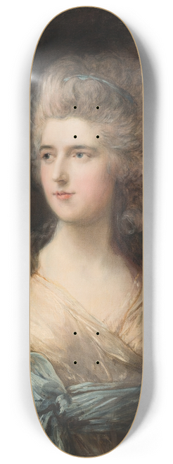 Thomas Gainsborough - Lady Anna Horatia Waldegrave 8.25 inch art skate deck