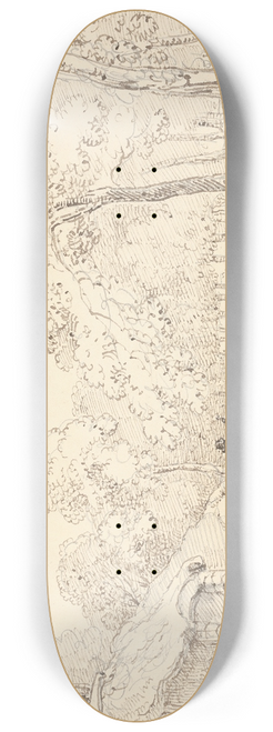 Thomas Hastings - In Bradley Vale, 29 May 1833 8.25 inch art skate deck
