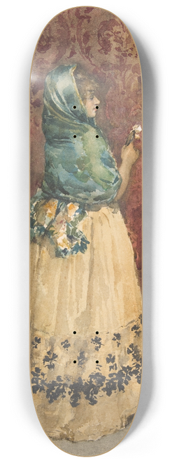 Attilio Simonetti - The Miniature 8.25 inch art skate deck