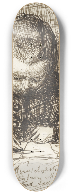 August Alleb - Allerafgrijselijkste inspanning van een marmot bij het leren lezen 8.25 inch art skate deck