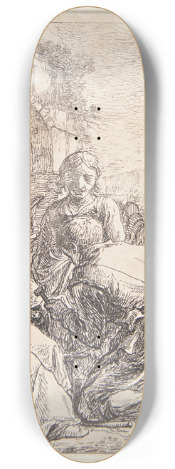 Thomas Wijck - Syerske og smed 8.25 inch art skate deck