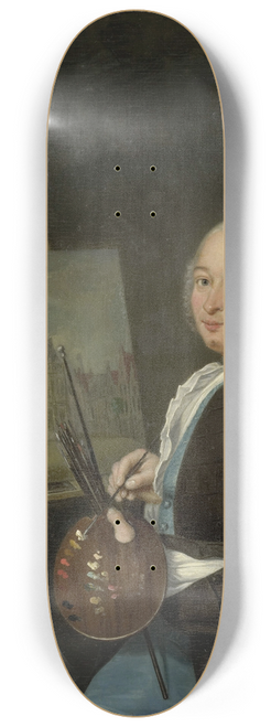 Tibout Regters - Portrait of Jan ten Compe, Painter and Art Dealer in Amsterdam 8.25 inch art skate deck