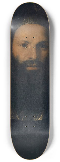 Titian - Portrait of Pietro Aretino 8.25 inch art skate deck
