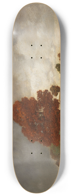 Toni von Stadler - Herbstlandschaft 8.25 inch art skate deck