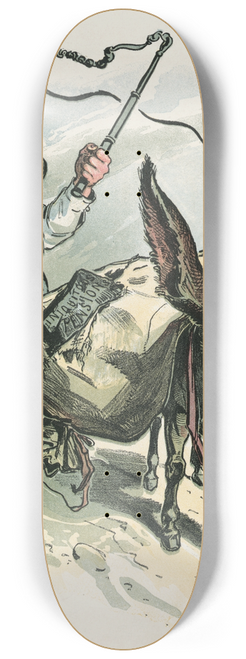 Udo Keppler - An old fable brought up to date 8.25 inch art skate deck