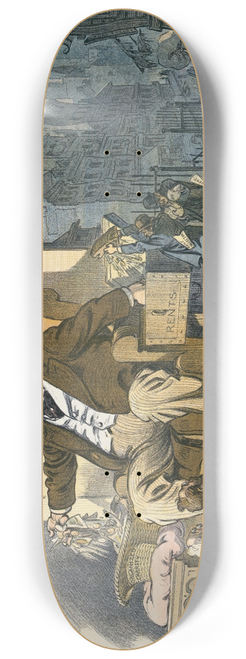 Udo Keppler - A phase of our tax system  the greater the service, the heavier the tax 8.25 inch art skate deck