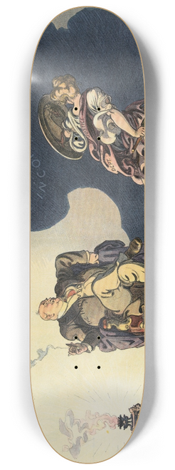 Udo Keppler - Get after the substance, not the shadow 8.25 inch art skate deck
