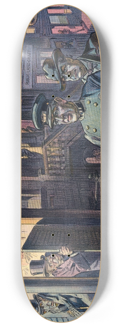 Udo Keppler - Theres a new captain in the district 8.25 inch art skate deck