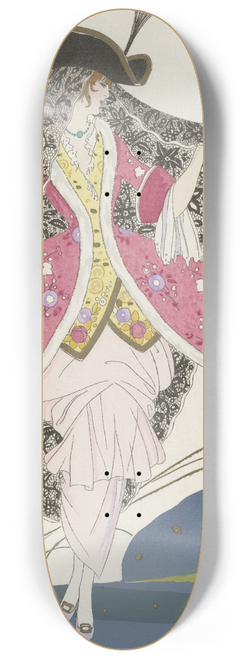 Umberto Brunelleschi - Toilette au got Vnitien 8.25 inch art skate deck