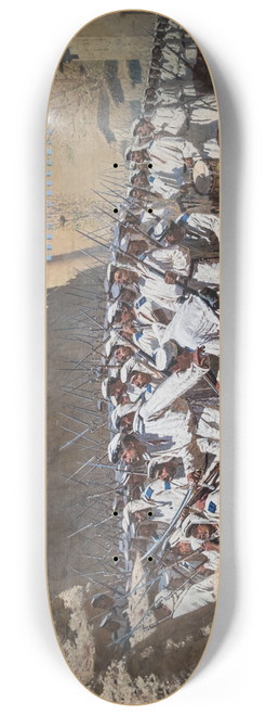Vasily Vereshchagin - Let Them In! 8.25 inch art skate deck