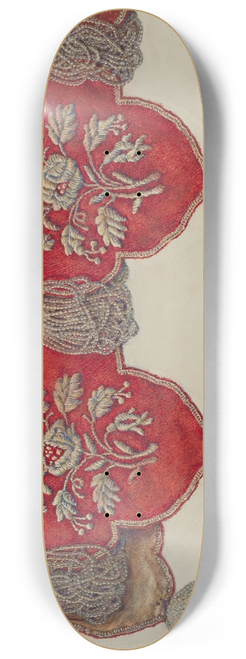 Vera Van Voris - Victorian Shelf Drapery 8.25 inch art skate deck