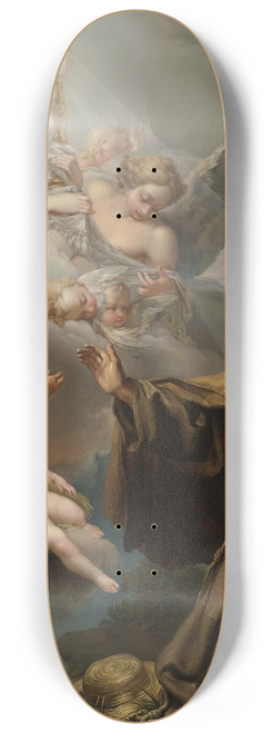 Vicente Lpez Portaa - The Apparition Of The Eucharist To San Pascual Bailon 8.25 inch art skate deck