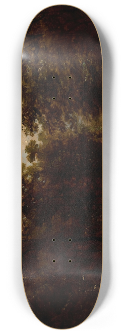Victor de Grailly - Riders in a Park 8.25 inch art skate deck
