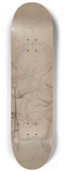 Victor Mller - Cavalery battle 8.25 inch art skate deck