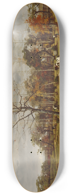 Victor Westerholm - Autumn Landscape 8.25 inch art skate deck