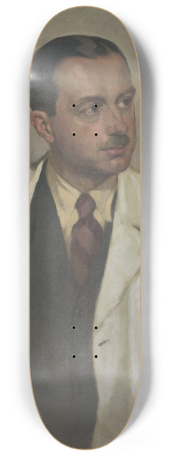 Viktor Kiss - Man In A White Coat 8.25 inch art skate deck