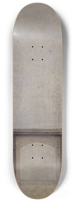 Vilhelm Hammershi - The Buildings of the Asiatic Company, seen from St. Ann Street 8.25 inch art skate deck