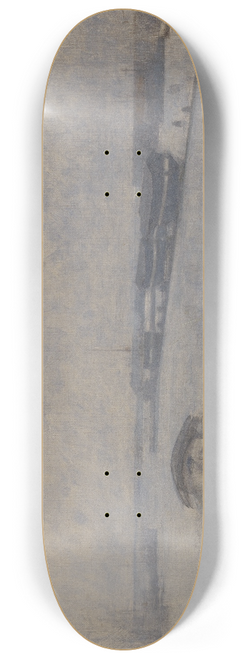 Vilhelm Hammershi - The Harbour of Copenhagen seen from Kvsthusgade 8.25 inch art skate deck