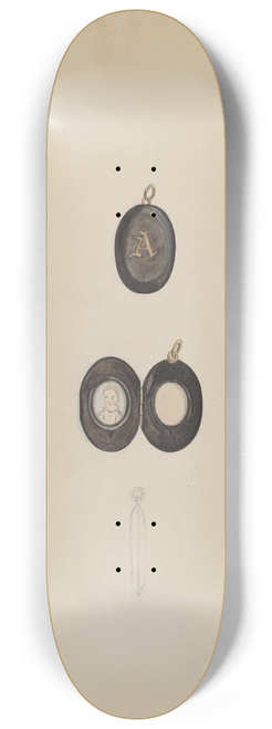 Vincent Burzy - Locket 8.25 inch art skate deck