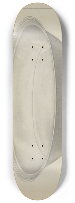 Vincent Carano - Silver Basin 8.25 inch art skate deck