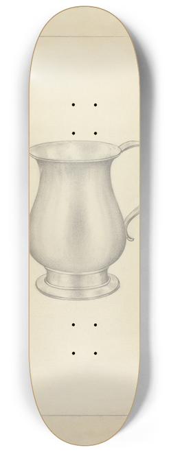 Vincent Carano - Silver Mug 8.25 inch art skate deck