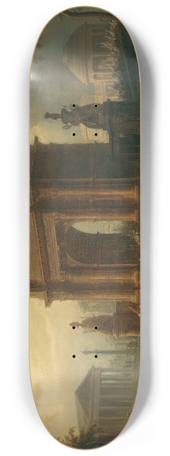 Vinzenz Fischer - Triumphzug eines Feldherrn durch den Titusbogen 8.25 inch art skate deck