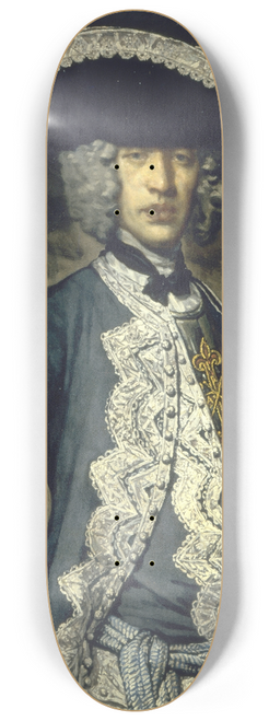Vittore Ghislandi - Portrait of a Knight of the Costantinian Order 8.25 inch art skate deck