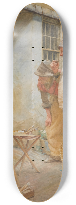 Walter Langley - Local Critics 8.25 inch art skate deck