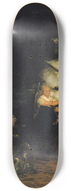 Walter Shirlaw - The Inn, Germany 8.25 inch art skate deck
