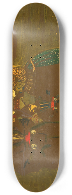 Wassily Kandinsky - Erinnerung An Holland (In Erwartung Heimkehrender Schiffe) 8.25 inch art skate deck