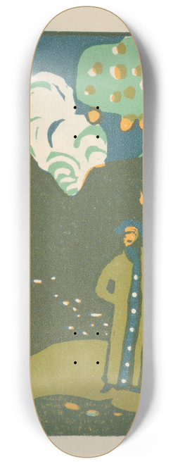 Wassily Kandinsky - Klnge Pl.23 8.25 inch art skate deck