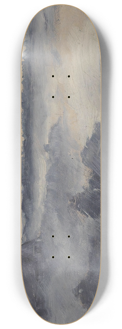 August Jerndorff - De svaje Rr stak de flossede Dupper op i den violette Damp; og et lavt hus, hvis Yderveg var flettet av disse Rr, stak Taget op igennem Dampen 8.25 inch art skate deck