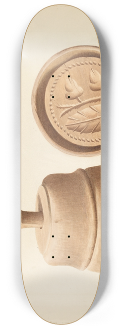 Wilford H. Shurtliff - Butter Mold 8.25 inch art skate deck