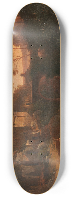 Wilhelm August Schirmer - Ariccia 8.25 inch art skate deck