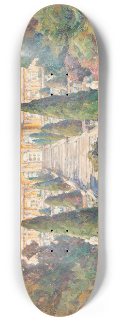 Wilhelm Blanke - Castle Sanssouci 8.25 inch art skate deck