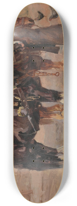 Wilhelm Hhnel - Feierabend 8.25 inch art skate deck