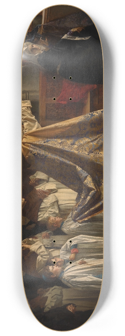 Willem Geets - Exorcism of Joanna of Castile 8.25 inch art skate deck