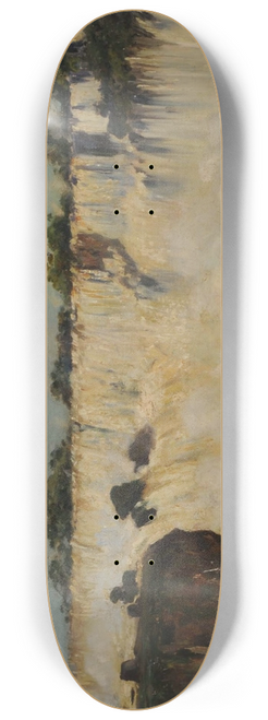 Augusto Ballerini - La cascada del Iguaz 8.25 inch art skate deck