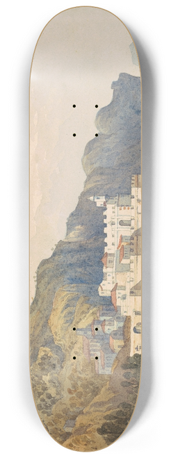William Brenton Boggs - Fort St. lago, Madeira 8.25 inch art skate deck