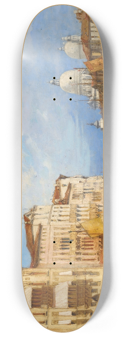 William Callow - The Grand Canal, Venice 8.25 inch art skate deck