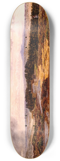William Davis - View from Bidston Hill 8.25 inch art skate deck