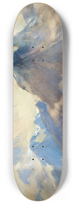William Henry Holmes - The Almightys Own, An Impression of the High Andes 8.25 inch art skate deck