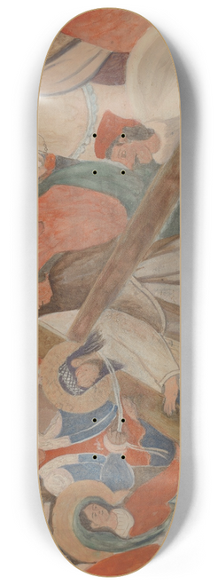 William Herbert - Station of the Cross No. 4  Jesus Meets His Mother 8.25 inch art skate deck