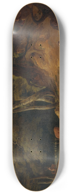 William Hodges - Jacques and the Wounded Stag- As You Like It, Act II, Scene I 8.25 inch art skate deck